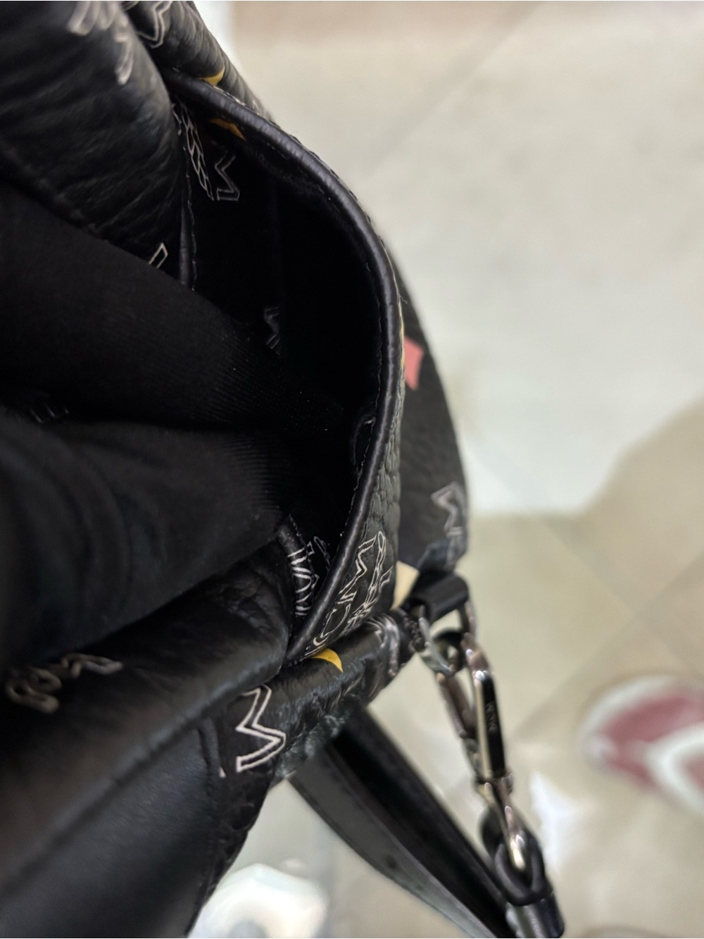 Authentic MCM Stark Bebe Boo Backpack - Picture 11 of 12